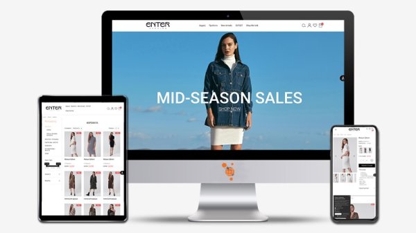  Enterfashion - Κατασκευή Eshop της εταιρείας Enterfashion