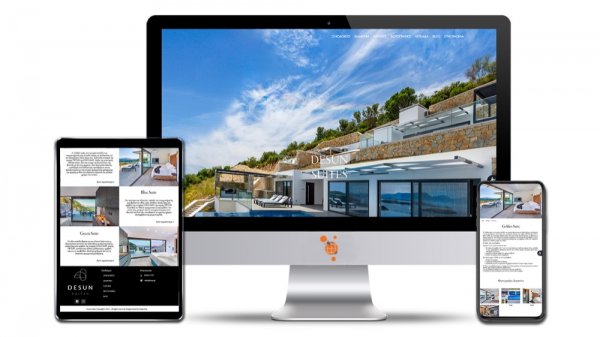 Desun Suites - Developing a website Desun Suites