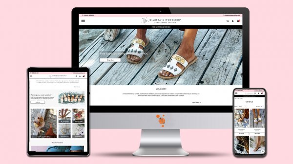 Dimitra’s Workshop - Developing an eshop for the company Dimitra