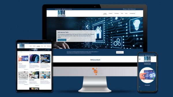 MMSecureTech - Developing a website for safety systems and electrical installations