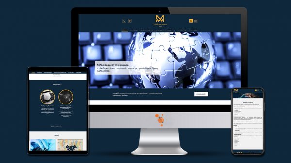 MM Translations Greece - Developing a website for a translation company