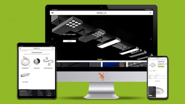 Inholux - Κατασκευή eshop της εταιρείας Inholux 