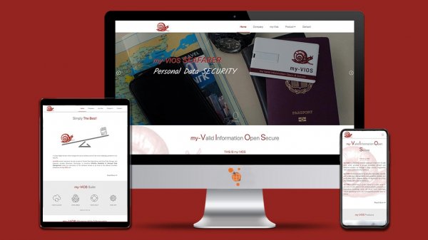 my-Vios - Developing a website for a personal data card provider