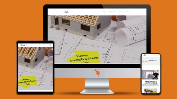 P2N Constructions - Website development for a construction company